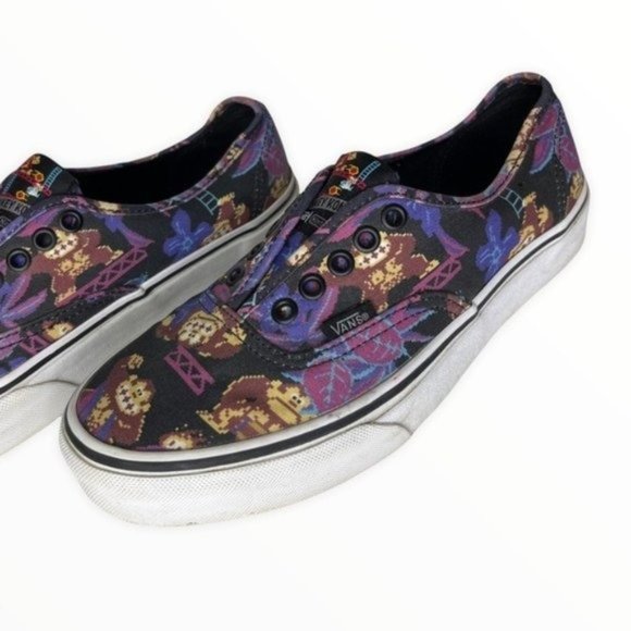 Vans Shoes - Vans x Nintendo Authentic Donkey Kong Skate Shoes Woman’s Size 8